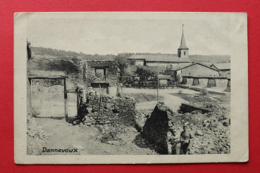 Postcard PC 1916 Dannevoux WWI France
